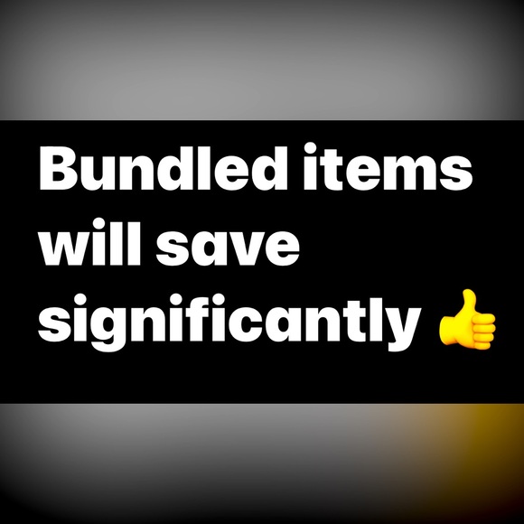 BUNDLED ITEMS SAVE SIGNIFICANTLY 👍 - Picture 1 of 1